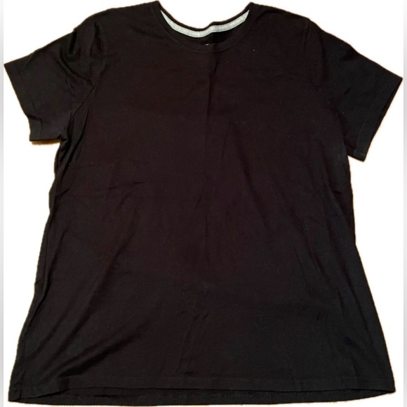 Time and Tru black short sleeve shirt. Size XXL (20) - Picture 1 of 3